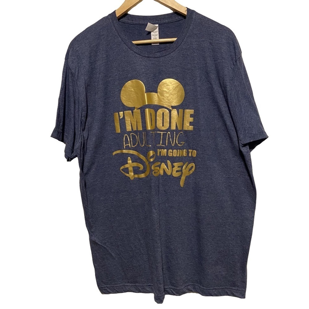 Women’s Disney Done Adulting Tee Size Large